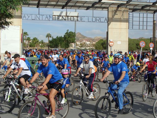 Más de 1.500 personas despiden los XXXVI Juegos del Guadalentín desde la bicicleta
