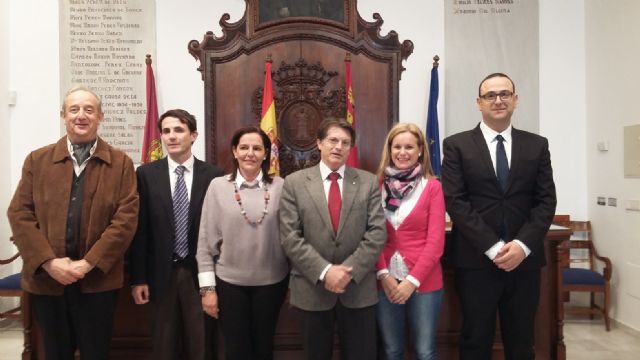 El Alcalde de Lorca firma un acuerdo con cinco entidades