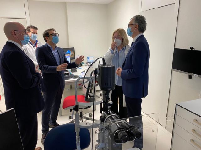 El área de salud de Lorca mejora la atención en ginecología y oftalmología con nuevas consultas en el centro Santa Rosa de Lima