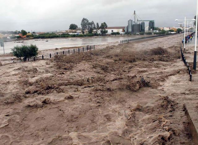 IU-Verdes reclama actuaciones urgentes para evitar los daños por avenidas en Lorca