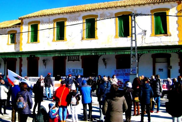 Las comarcas del sureste inician el Año Europeo del Ferrocarril 2021 exigiendo al Gobierno de España el tren Lorca Almanzora Baza Guadix
