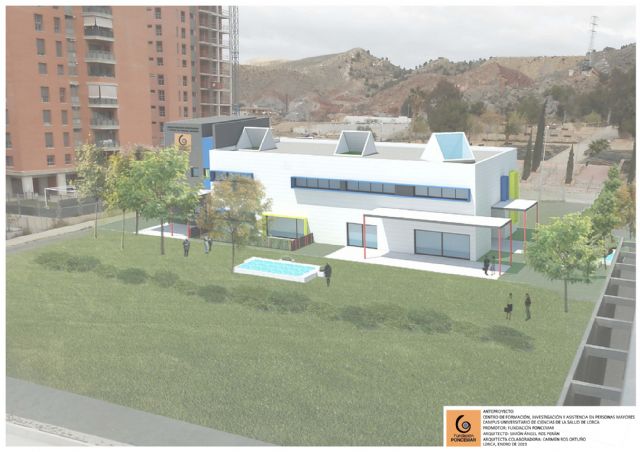 El Campus Universitario de Lorca contará con un Centro de Formación e Investigación geriátrica
