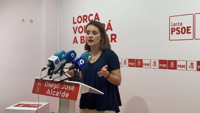 El PSOE exige al Gobierno Regional que cumpla su palabra e instale las zonas de sombra prometidas en colegios públicos de Lorca