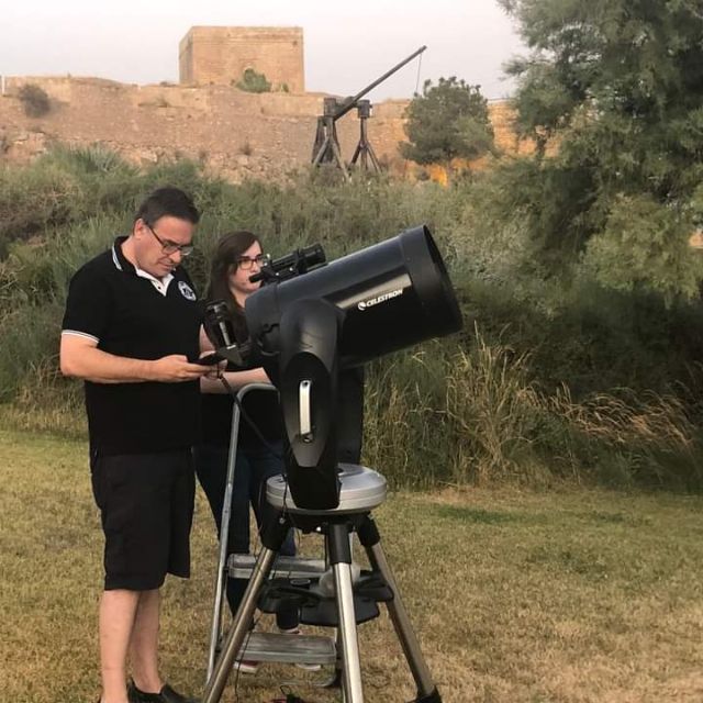 El Castillo de Lorca acogerá la observación de 'Las estrellas del cielo de verano' el 12 de agosto