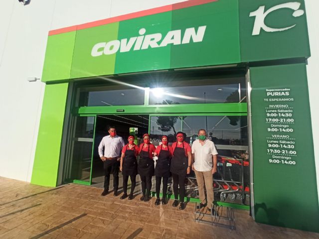 Coviran inaugura un supermercado bajo el nuevo concepto en Murcia