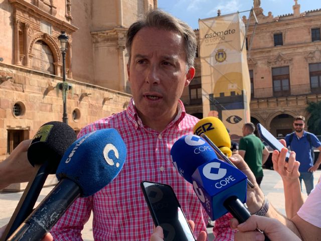 El alcalde de Lorca propondrá a los centros educativos del municipio que enseñen a los alumnos la figura de Miguel Ángel Blanco