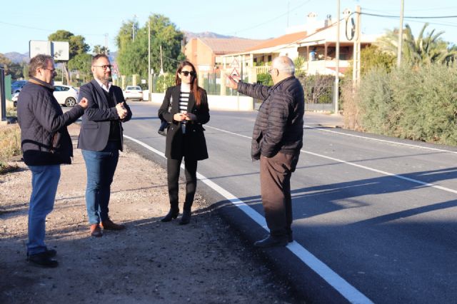 El Ayuntamiento de Lorca finaliza la actuación de ensanche y mejora del Camino de la Condomina de la pedanía de Marchena con una inversión total de 94.361 euros