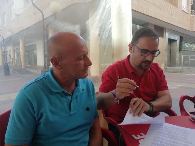 IU-Verdes facilita el cambio en Lorca a cambio del cumplimiento de un programa que no implica reparto de concejalías