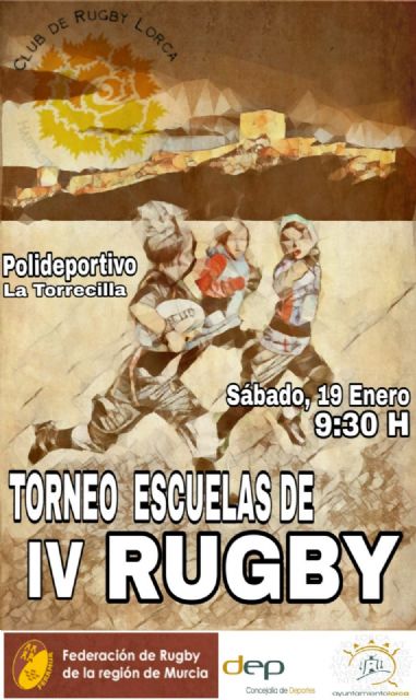El Complejo Deportivo de La Torrecilla acoge este sábado el IV Torneo de Escuelas de Rugby con la participación de 180 jóvenes jugadores