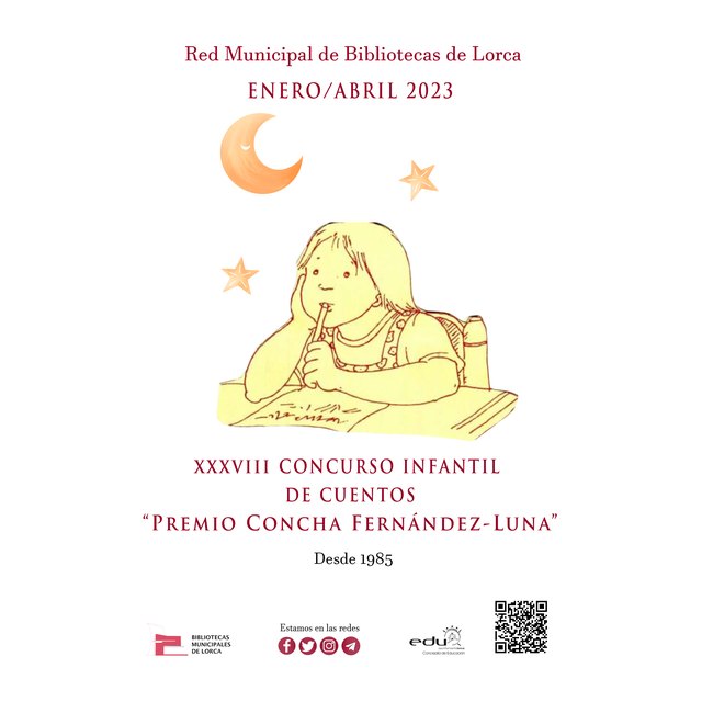 Abierto el plazo para participar en el XXXVIII Concurso Infantil de Cuentos ‘Premio Concha Fernández-Luna’