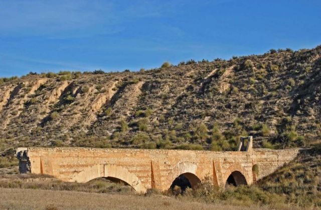 El acueducto de Zarzadilla de Totana entra en la lista roja del patrimonio