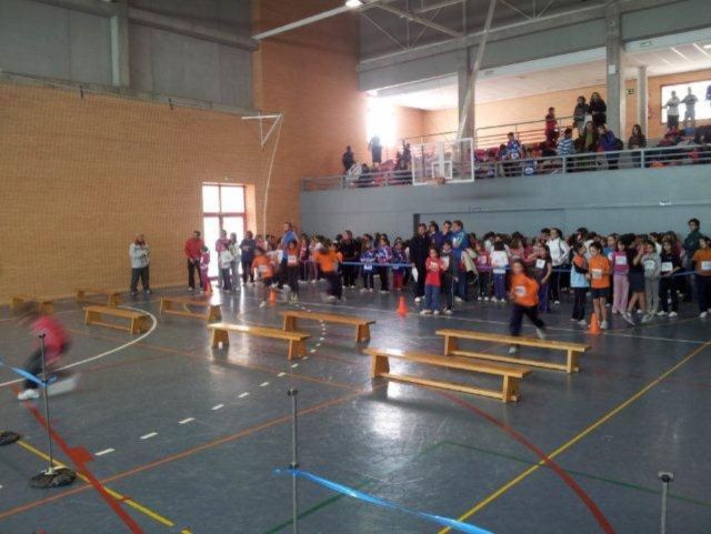 El pabellón de San José de Lorca acogerá mañana martes la fase local de 'Jugando al Atletismo' en categoría benjamín