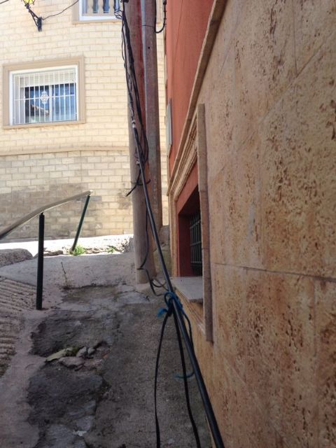 PSOE y JJSS de Lorca solicitan de nuevo el arreglo de calles, plazas e instalaciones deportivas de la pedanía de Coy