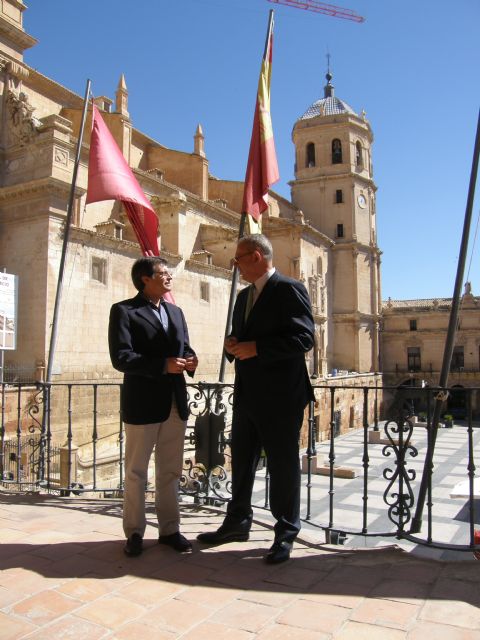El Alcalde de Lorca agradece a ElPozo Alimentación su 'compromiso ejemplar' con la reconstrucción y recuperación de la ciudad