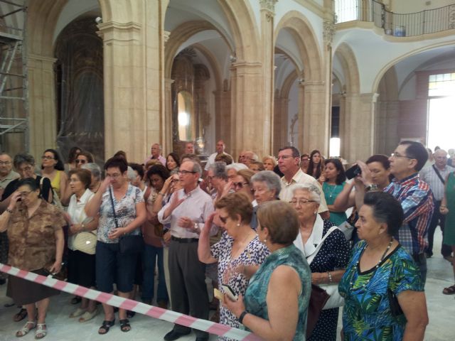 La iglesia de Santiago recupera la imagen de su titular y Santo Patrón de España