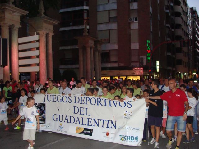La Marcha Andando inaugurará este viernes a las 20.30 horas desde Las Columnas los XXXVI Juegos Deportivos del Guadalentín