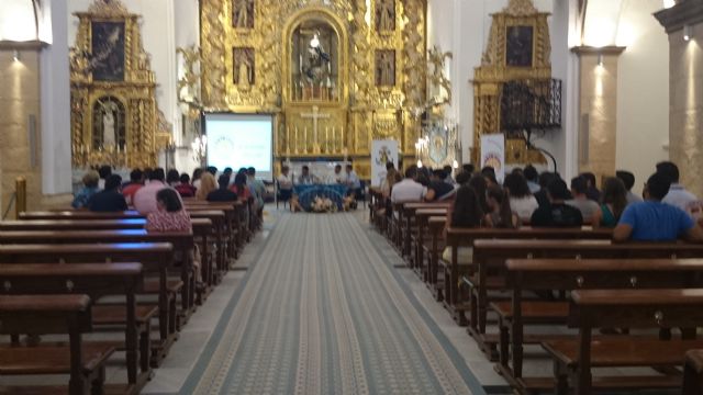 Los Jóvenes Azules organizan la presentación en la zona pastoral de Lorca del II Encuentro Nacional de Jóvenes de Hermandades y Cofradías de   Cartagena
