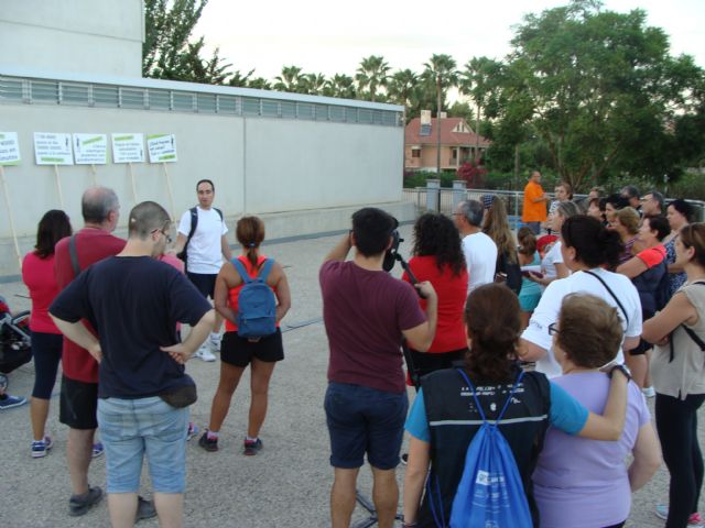 Los Jueves Saludables debutan en los Juegos con la participación de 45 personas