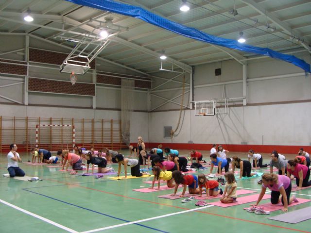 El método pilates protagoniza un nuevo Jueves Saludables en los Juegos Deportivos del Guadalentín