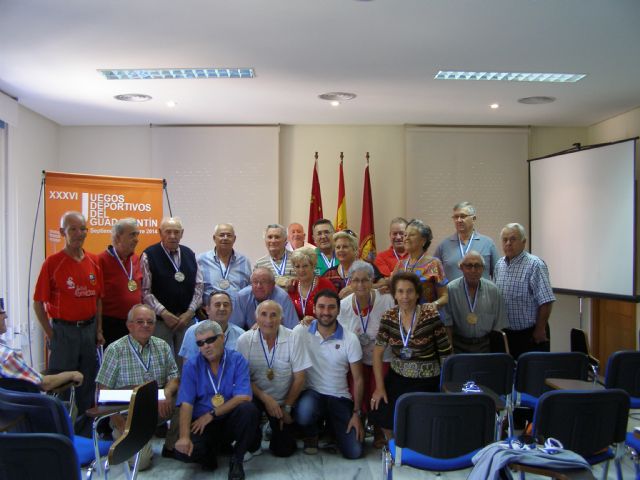 321 mayores de 11 centros del municipio han participado en los Juegos y Deportes de la 3ª Edad de los Juegos del Guadalentín