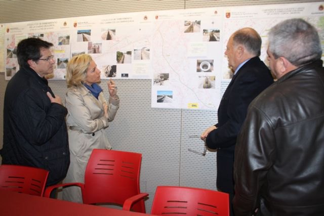 Una red de más de ocho kilómetros de colectores entran en servicio para mejorar el saneamiento de la huerta de Lorca