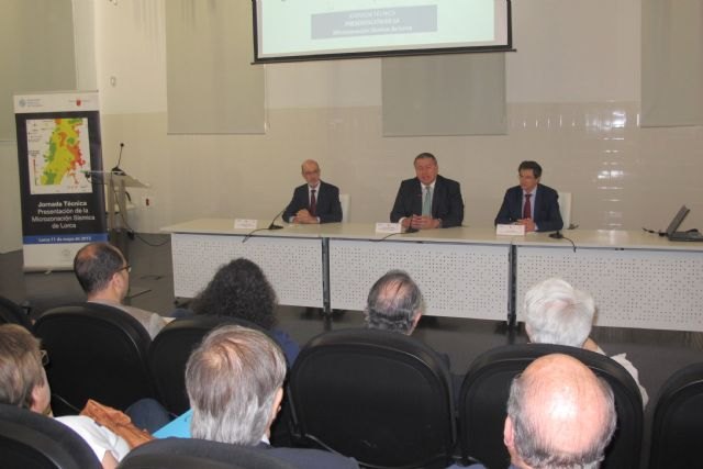 Bernabé afirma que el estudio de microzonación sísmica es 'un paso más hacia una Lorca más segura'