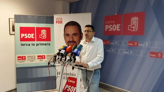 PSOE: 'Vamos a llegar hasta el final para defender la voluntad que los lorquinos expresaron en las urnas'