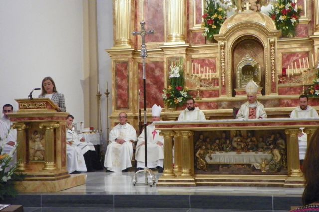 Santiago Apóstol de Lorca regresa a la normalidad cuatro años después de los terremotos que derrumbaron parte de su estructura