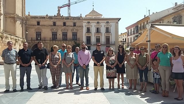 Lorca rinde tributo a Miguel Ángel Blanco, asesinado por ETA hace 18 años