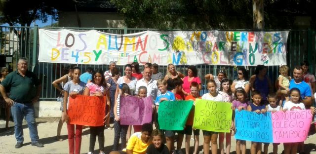 IU-Verdes apoya las movilizaciones del AMPA del Colegio de La Campana