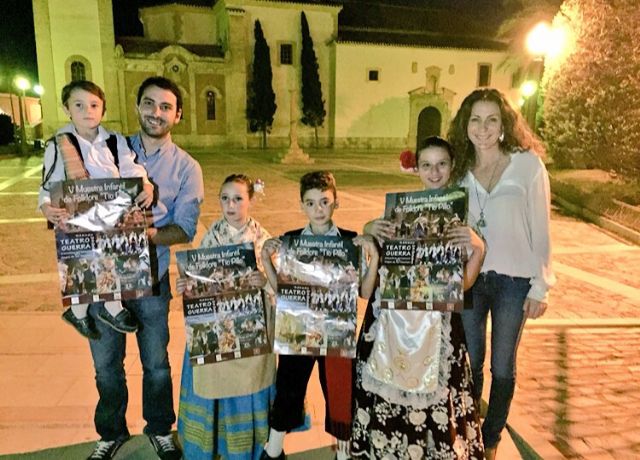 Los Coros y Danzas Virgen de las Huertas celebran el sábado la V Muestra Infantil de Folclore ´Tío Pillo´ en el Guerra