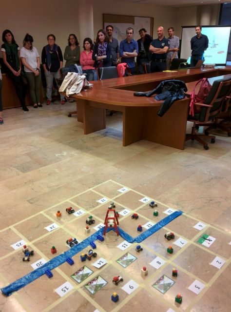 La CHS estudia con vecinos, Ayuntamiento de Lorca y Protección Civil cómo mejorar la respuesta ante inundaciones