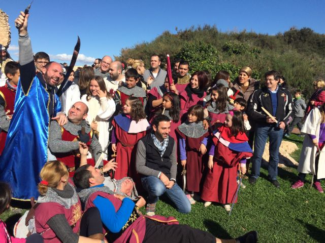 Noelia Arroyo acude a las fiestas patronales de Lorca