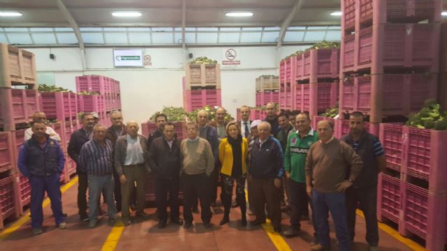 Visita del secretario ejecutivo de Agua a Agrocazalla