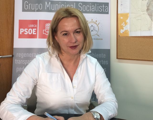 El PSOE solicita la limpieza de forma imperiosa y urgente de las calles comerciales de Lorca, de cara al inicio de la campaña navideña