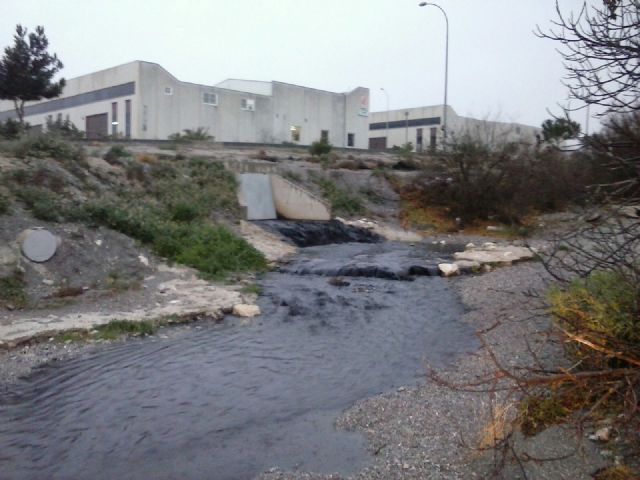 IU-Verdes denuncia otro vertido al cauce de Rambla Alta en La Torrecilla