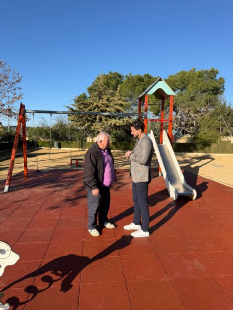 El Gobierno de Lorca avanza en la mejora de parques y jardines de todo el municipio con una nueva actuación en Las Terreras