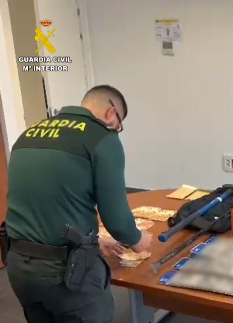 La Guardia Civil desarticula un grupo delictivo que robaba en viviendas en el Valle del Guadalentín