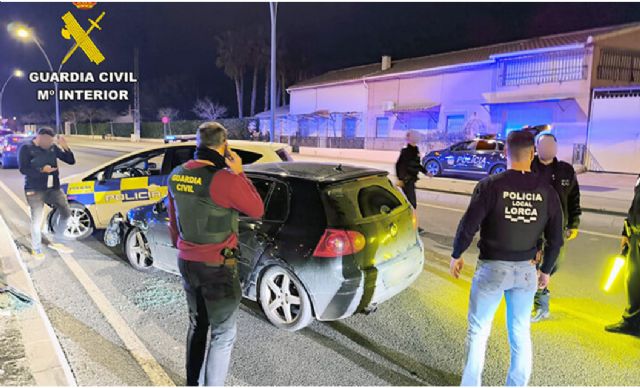 Guardia Civil y Policía Local desarticulan un grupo delictivo que robaba en viviendas de Lorca y Puerto Lumbreras