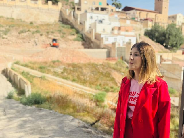 Avanzan a buen ritmo las obras del proyecto de la antigua cárcel con la renaturalización de los depósitos de Santa María