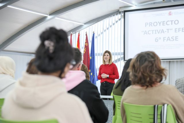 Lorca impulsa el empleo con un 40% de inserción laboral en la fase anterior del programa Activa-T y amplía su sexta fase formativa