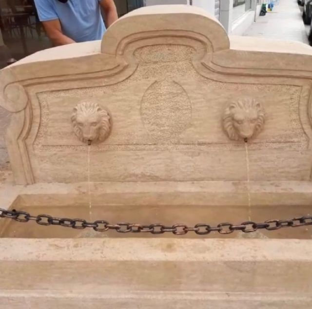 El Ayuntamiento de Lorca lleva a cabo la restauración y remodelación del conjunto de El Caño del Callejón de Olcina