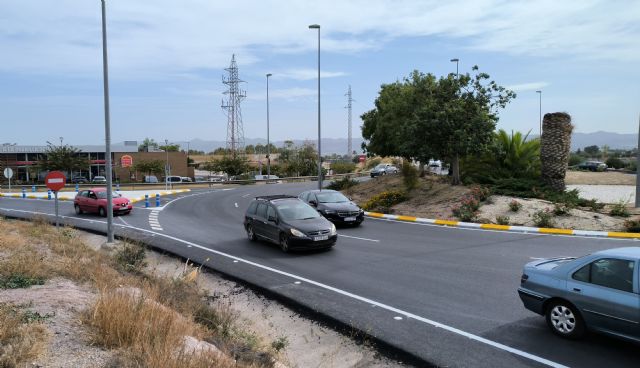 La Comunidad finaliza las obras del paso inferior y las nuevas rotondas del barrio lorquino de San Antonio