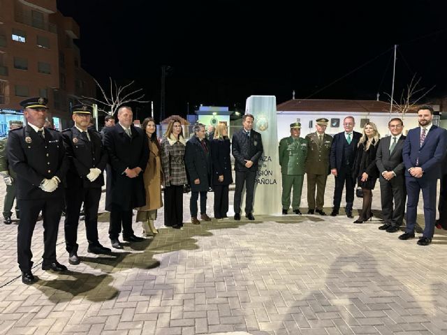 El alcalde de Lorca inaugura la 'Plaza de la Legión Española' dentro de los actos del VI Encuentro Nacional de Hermandades vinculadas a la Legión