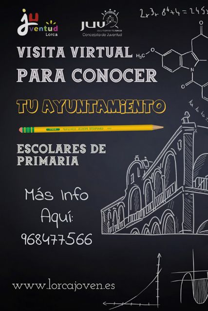 El Ayuntamiento de Lorca pone en marcha el programa 'Conoce tu Ayuntamiento' para que los alumnos de primaria puedan visitarlo de manera virtual