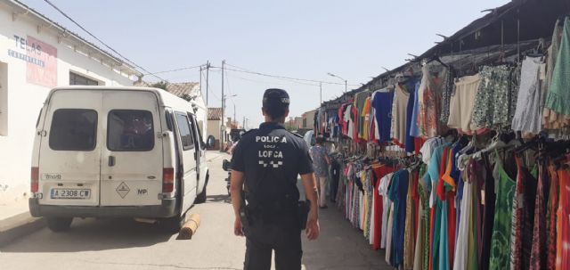 La redistribución de la plantilla de la Policía Local permite intensificar la presencia de agentes en las pedanías