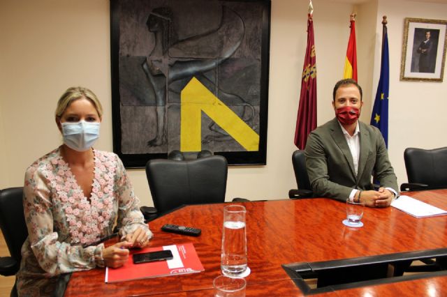 El Ayuntamiento de Lorca y la Consejería de Empresa e Industria aúnan esfuerzos para apoyar al tejido económico del municipio
