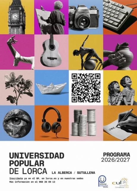 La Universidad Popular abre el plazo de inscripción de una nueva edición de sus cursos y talleres, con más de 2.500 plazas disponibles y más de un centenar de opciones