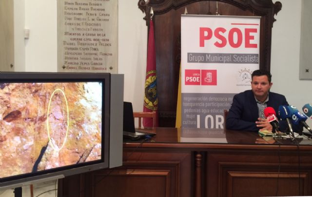El PSOE advierte que los desprendimientos de rocas en San Cristóbal podrían deberse a la nefasta previsión del PP a la hora de ejecutar las obras