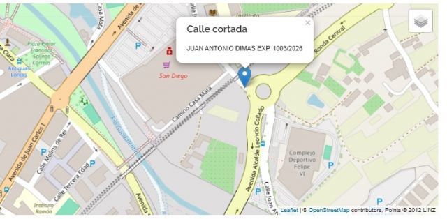 ADIF solicita al Ayuntamiento el corte al tráfico en la calle Juan Antonio Dimas con motivo de las obras del soterramiento